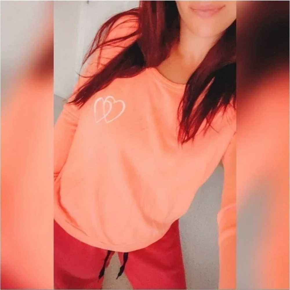 Sundry Crew Neck Oversized Sweatshirt Womens Pullover Long Sleeve Outdoor Size M - Picture 2 of 9
